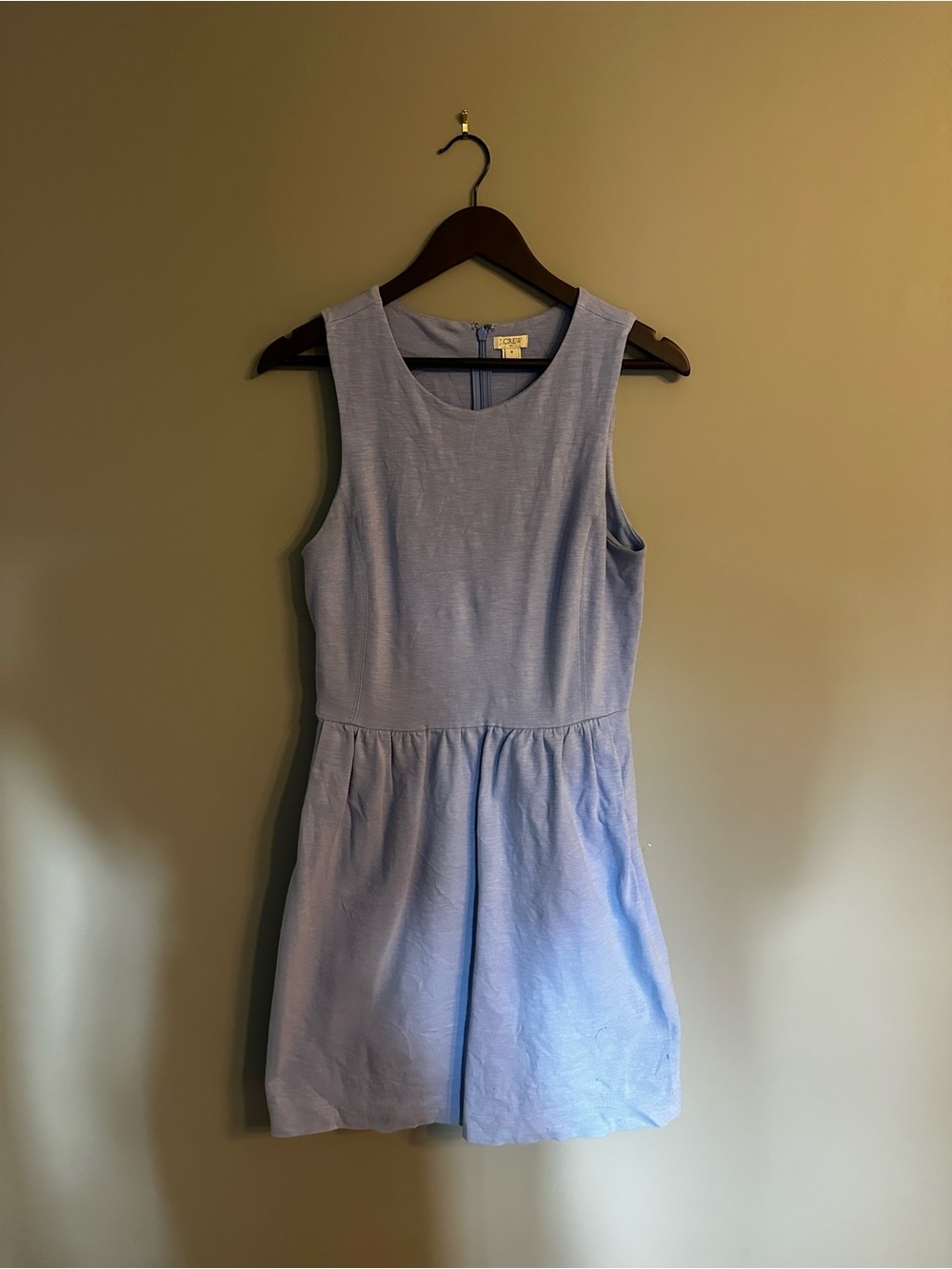 J. Crew Lavender Sleeveless One-Piece Dress